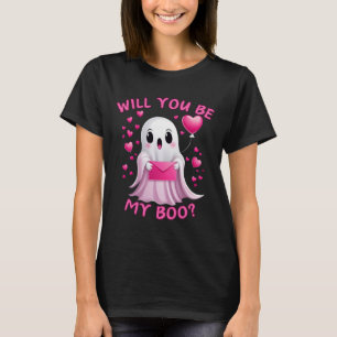 You Be My Boo Cute Ghost Halloween Spooky Season T-Shirt