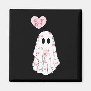 You Be My Boo Funny Spooky Ghost Valentine Day  Magnet