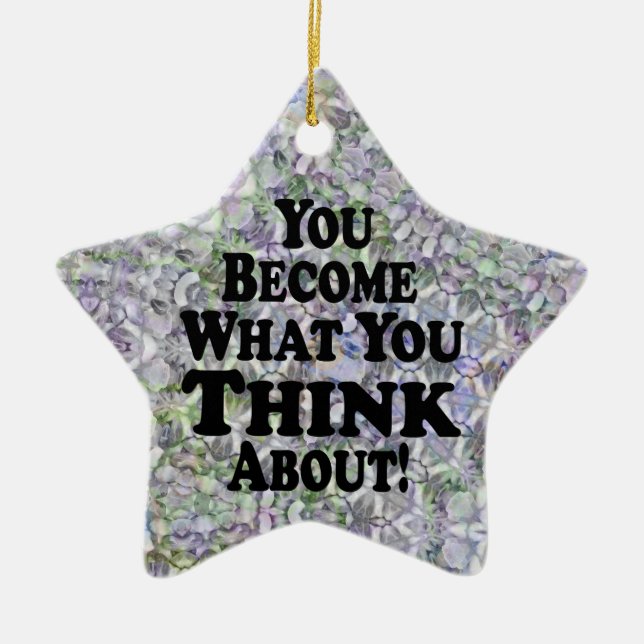 You Become - Star Christmas Ornament (Front)