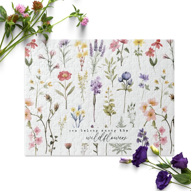 You Belong Among the Wildflowers  Jigsaw Puzzle (Creator Uploaded)