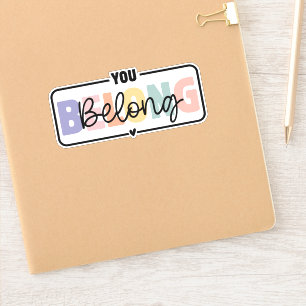 You Belong Mental Health Quote