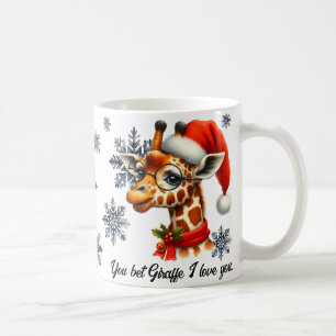 You bet giraffe i love you Christmas Mug