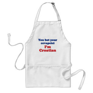 You Bet Your Cevapcici (sausage)... Standard Apron