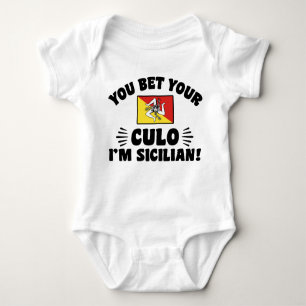 You Bet Your Culo I'm Sicilian Baby Bodysuit