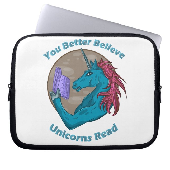 You Better Believe Unicorns Read Book Sleeve (Front)