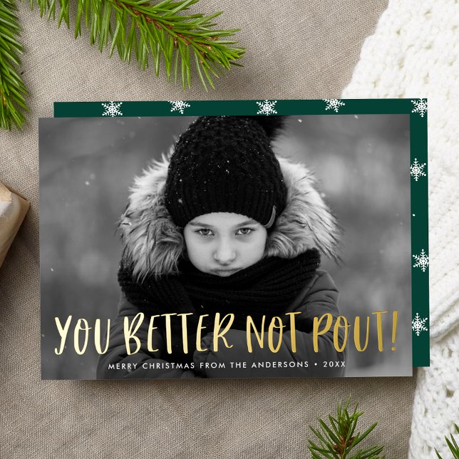You Better Not Pout Green Photo (Creator Uploaded)