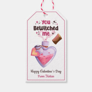 You bewitched me with Magical Love Potion Artwork Gift Tags
