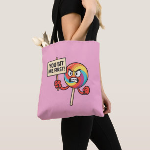 You Bit Me First! Tote Bag