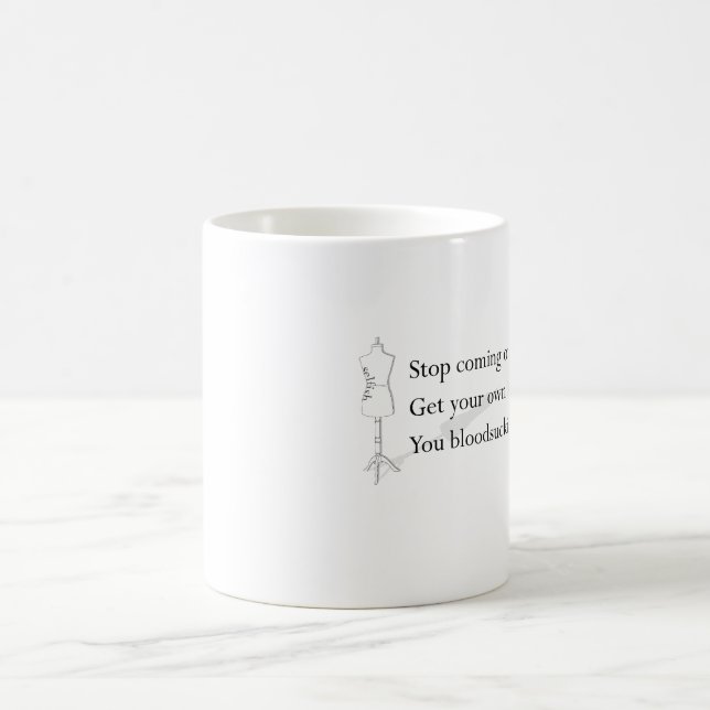 "You bloodsucking leech" Mug (Center)