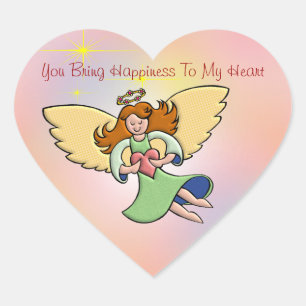 You Bring Happiness To My Heart Sticker