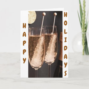 YOU BRING HAPPINESS TO MY LIFE **HOLIDAY CHEER** HOLIDAY CARD