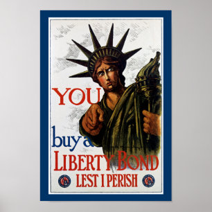 You Buy A Liberty Bond Poster