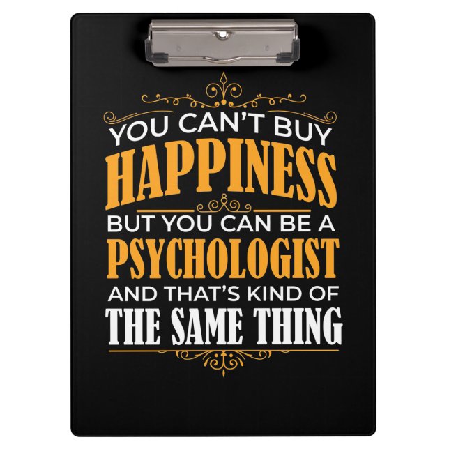 You Can Be A Psychologist Clipboard (Front)