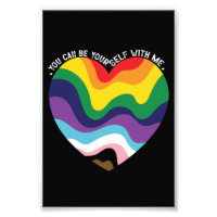 You Can Be Yourself With Me LGBT Transgender Gay 