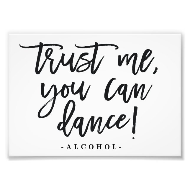 You Can Dance Bar Sign Choose Your Size Brushed (Front)