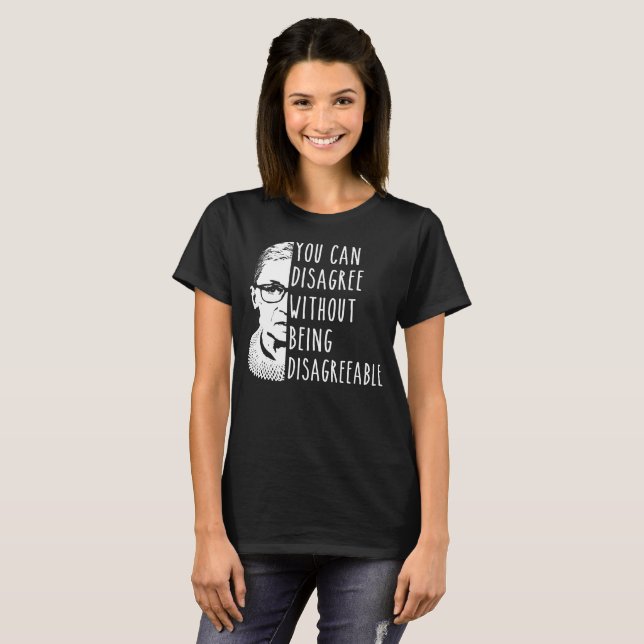 You can disagree without being disagreeable T-Shirt (Front Full)