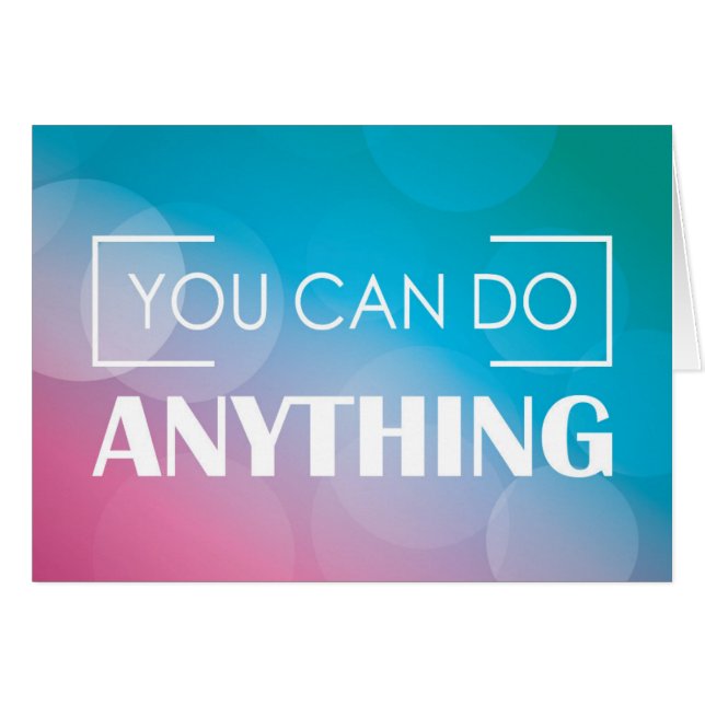 You Can Do Anything (Front Horizontal)