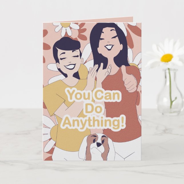 You Can Do Anything   Card (Small Plant)