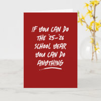 You can do anything class year red graduation