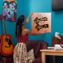 You Can Do Anything Quote Terracotta Pink