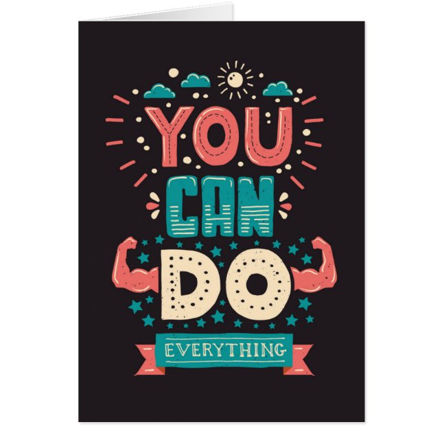 You Can Do Everything Colourful (Front)