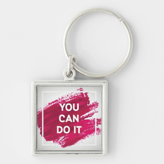 You Can Do It 3 Key Ring (Front)