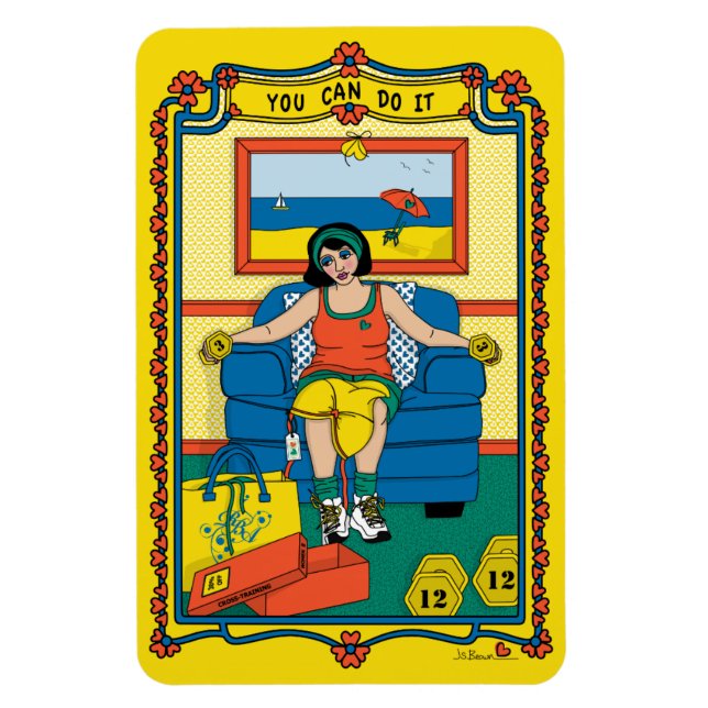 You Can Do It_B_4x6 Refrigerator Magnet (Vertical)