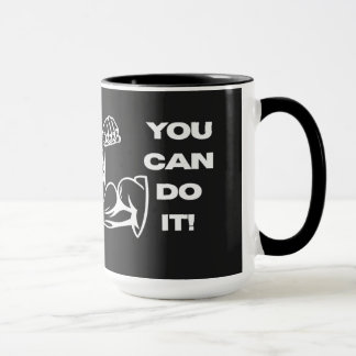 You Can Do It Fitness Motivation Gym Workout T-Shi Mug