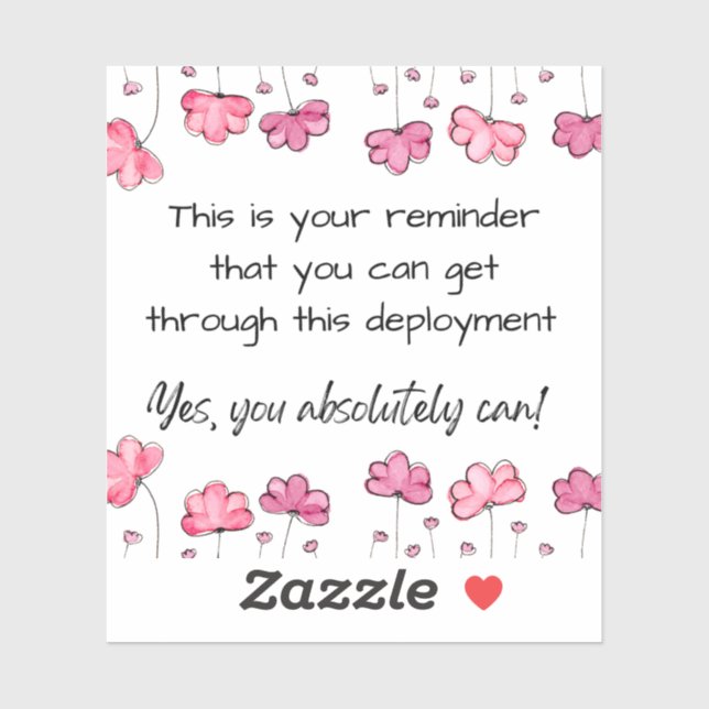 You Can Get Through This Deployment  (Sheet)