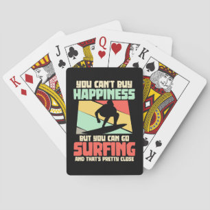 You Can Go Surfing Playing Cards