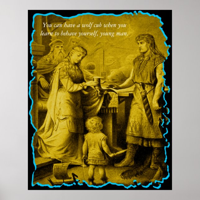 You can have a wolf cub... poster (Front)