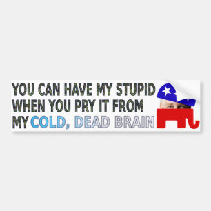 You Can Have My Stupid... Bumper Sticker