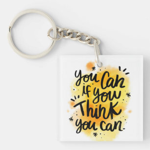 You Can If You Think You Can Key Ring