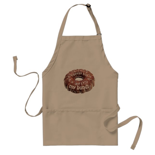 You can kiss my bundt standard apron (Front)