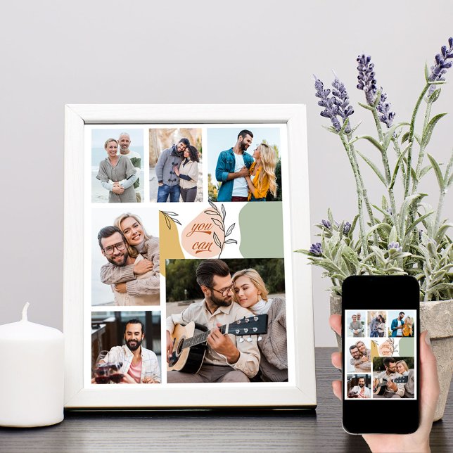 You Can Motivational 6 Photo Collage Poster (Creator Uploaded)