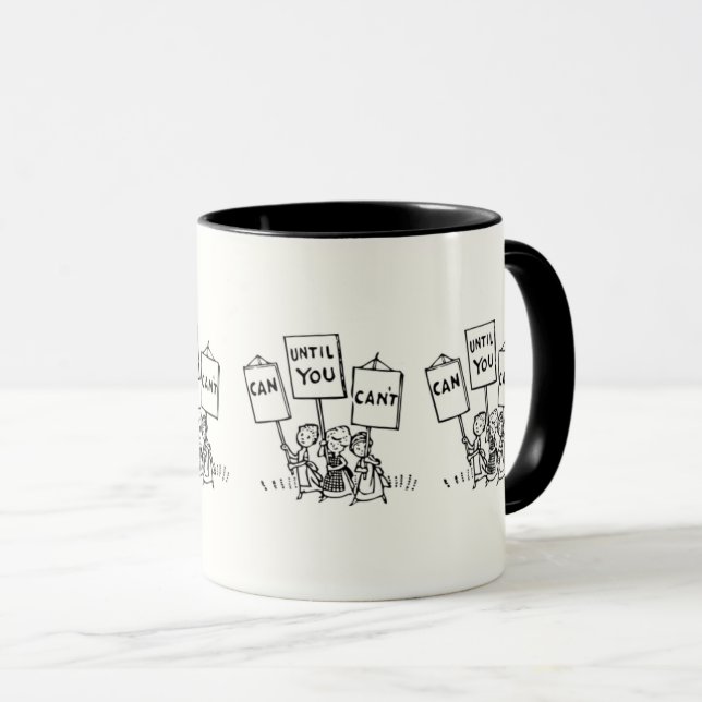 You Can - Motivational Quote Mug (Front Right)