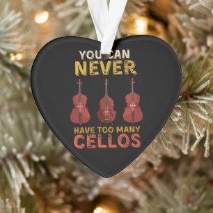 You can never have too many cellos ornament