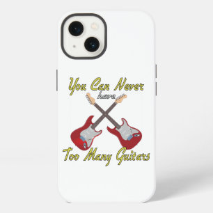 You Can Never Have Too Many Guitars - Colourful iPhone 13 Case