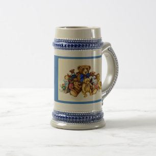 You Can Never Have Too Many Teddy Bears BEER STEIN