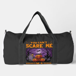 You Can Scare Me Father Halloween Pumpkins Graveya Duffle Bag