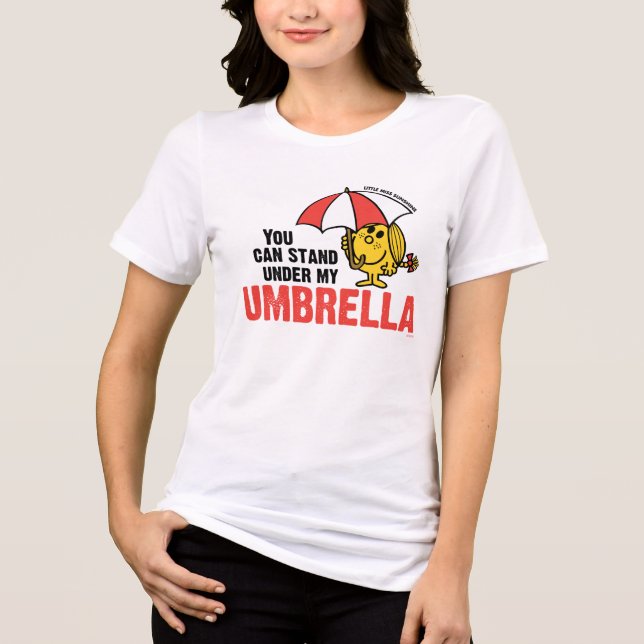 You Can Stand Under My Umbrella Tri-Blend Shirt (Front)