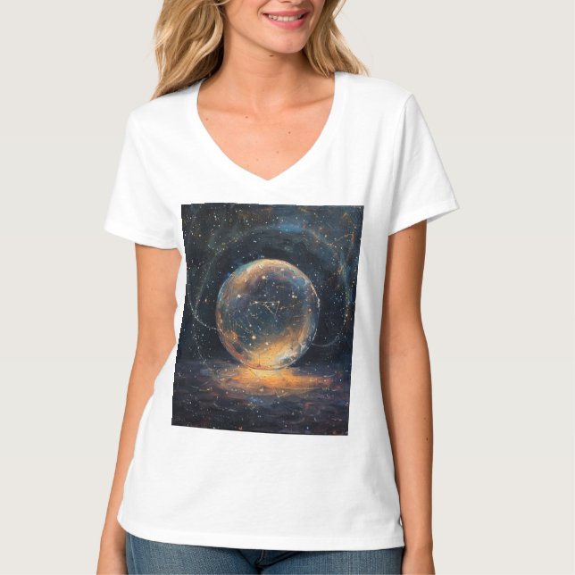 You Can’t Cast Light Without Casting a Shadow T-Shirt (Front)