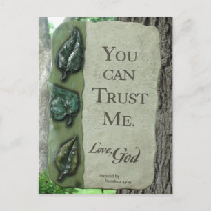You Can Trust Me, Love God, Postcard