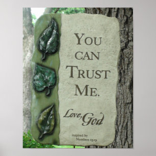 You Can Trust Me, Love God, Poster