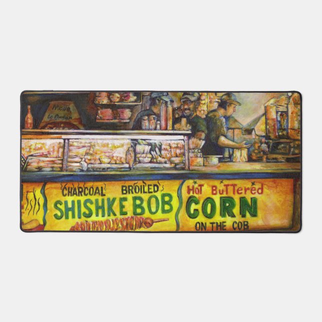 You Cannot Compete with That Desk Mat (Front)