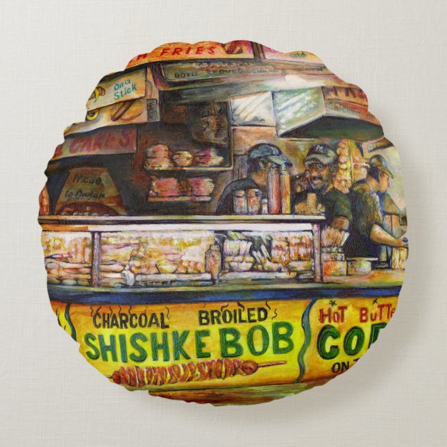 You Cannot Compete with That Round Cushion (Front)