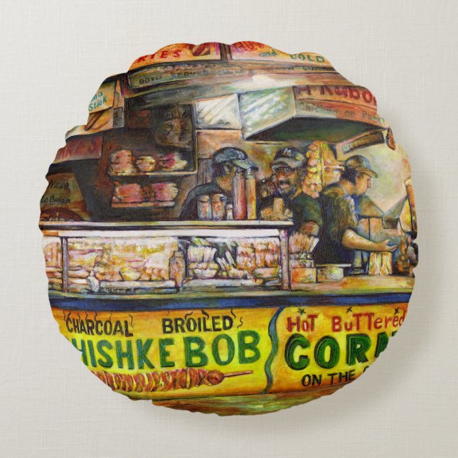 You Cannot Compete with That Round Cushion (Front)