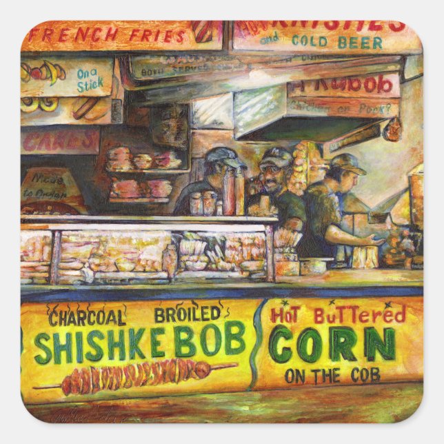 You Cannot Compete with That Square Sticker (Front)