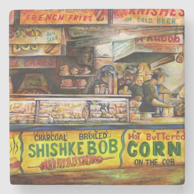 You Cannot Compete with That Stone Coaster (Front)