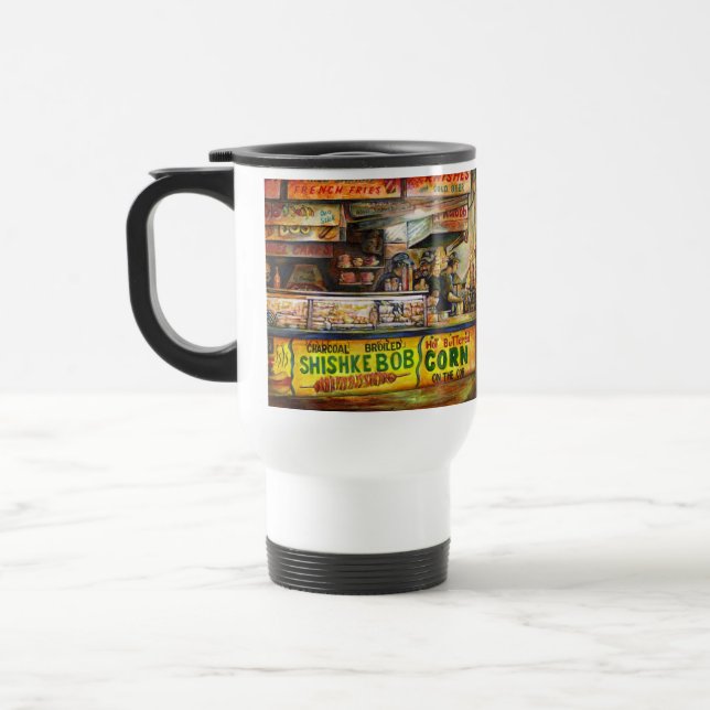 You Cannot Compete with That Travel Mug (Left)